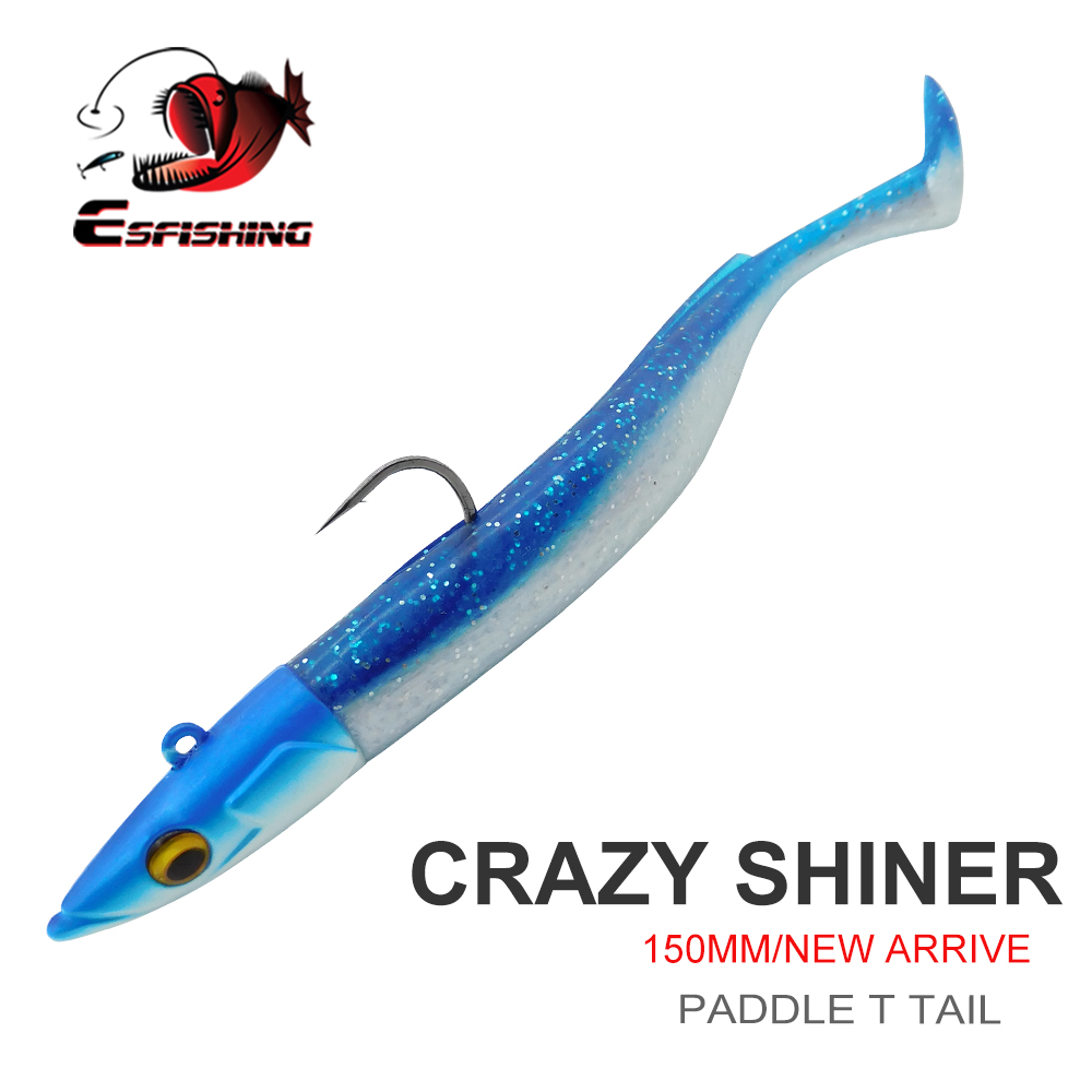 Fishing Lure Swimbait - ESFISHING Isca Artificial Macia Crazy Paddle
