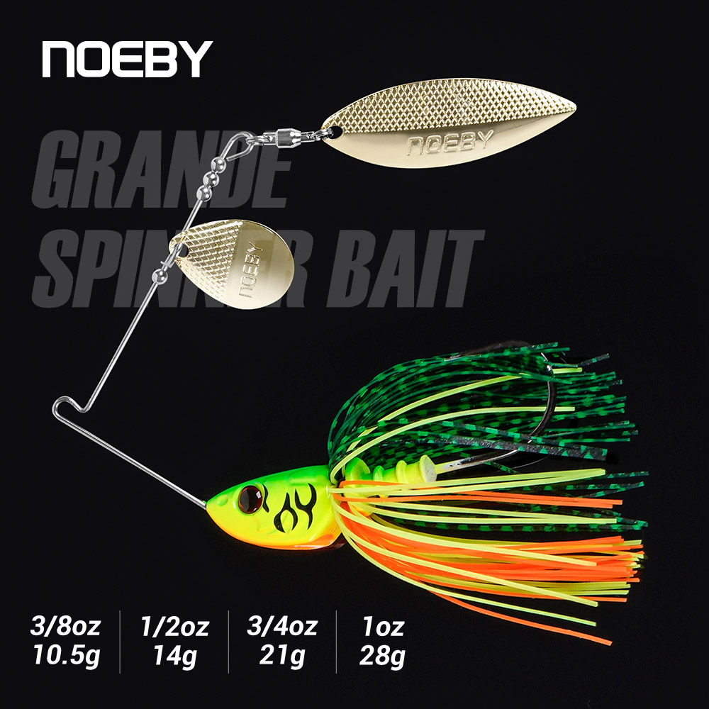 Noeby spinnerbait 10.5g 14g 21 - Fishing Lure Blade Bait avaliação e preço