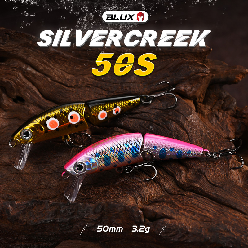 BLUX DR. Minnow Joint 50S Swim - Fishing Lure Popper avaliação e preço