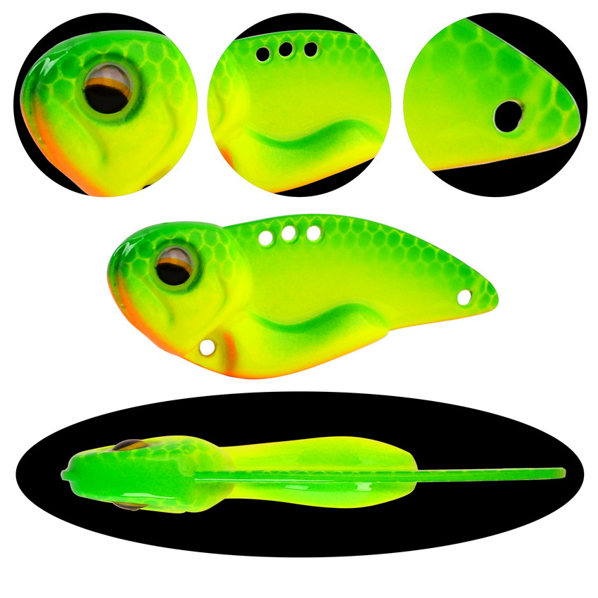 6 pçs metal vib iscas de pesca - Fishing Lure Blade Bait avaliação e preço
