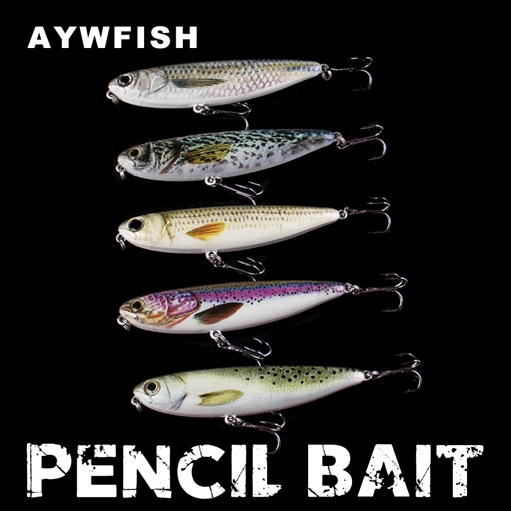 Aywfish 9cm 11.8g lápis flutua - Fishing Lure Topwater avaliação e preço