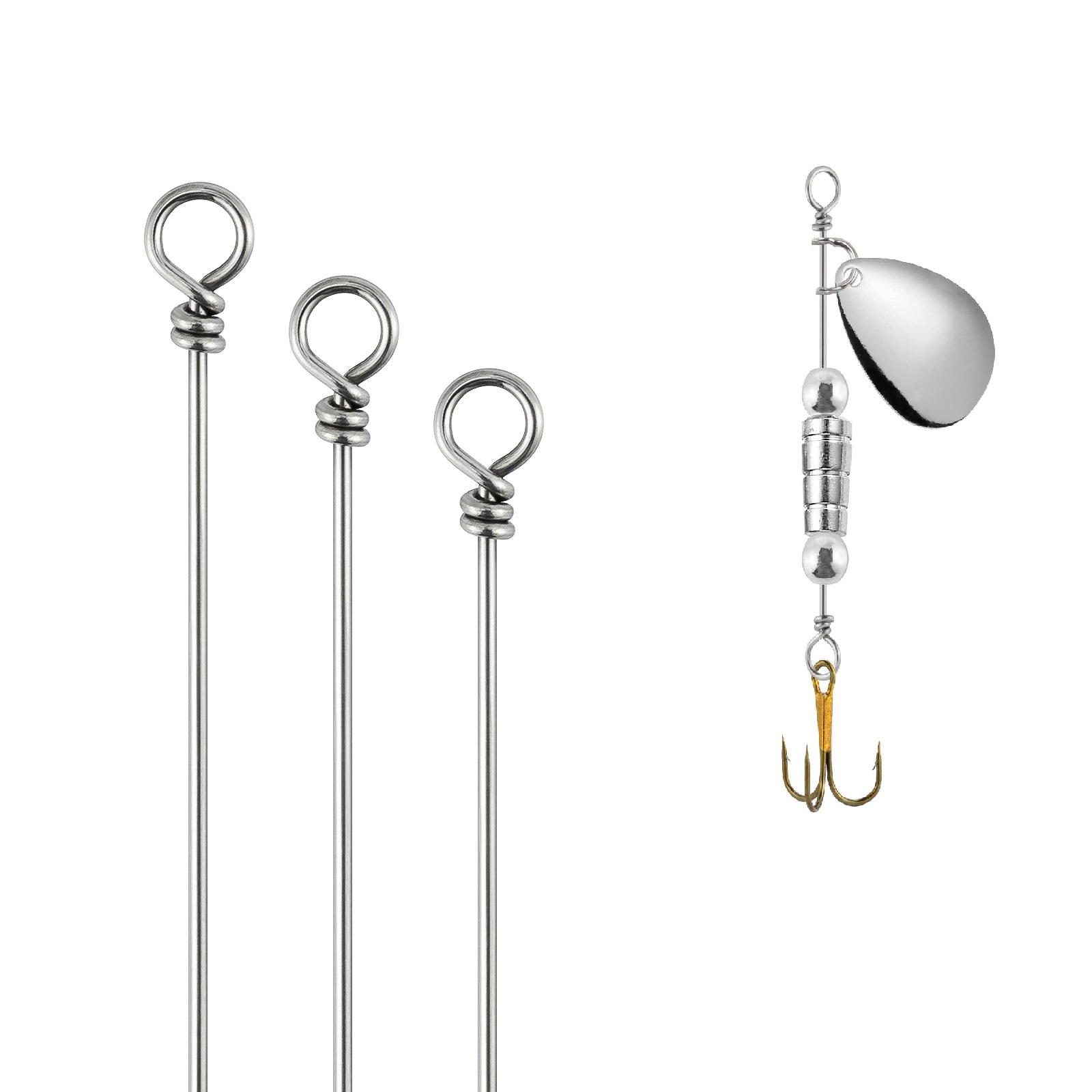 30/100 pçs tokyo rig spinner i - Fishing Lure Spinner avaliação e preço