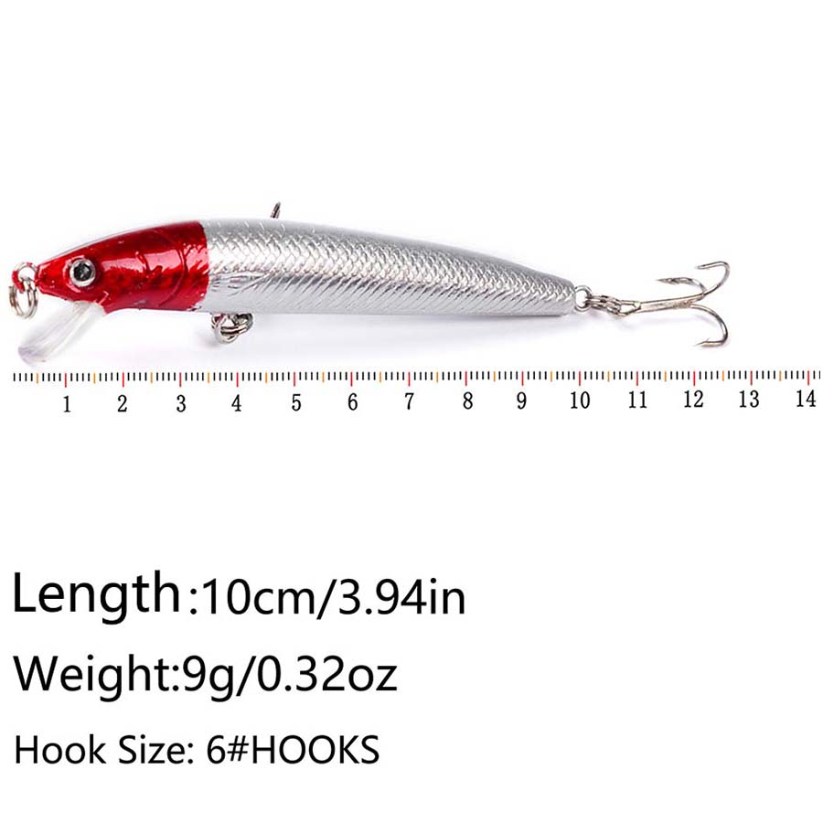 10 pçs jerkbait minnow swimbai - Fishing Lure Swimbait avaliação e preço