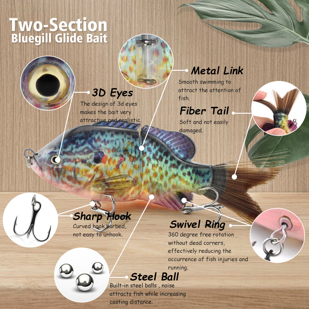 Isca Plástica Biônica de Duas  - Fishing Lure Popper avaliação e preço