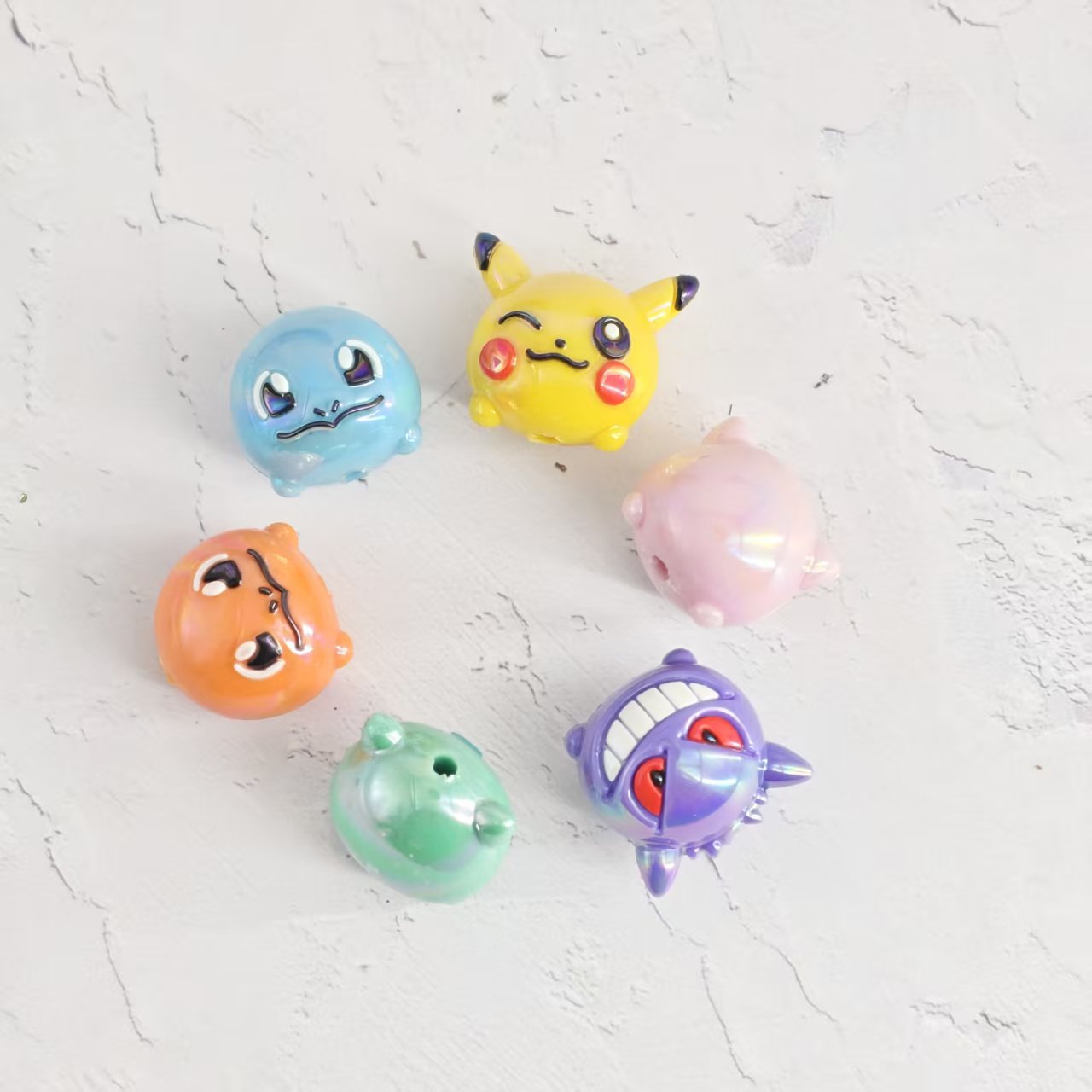 10PCS Pokémon Gengar Pikachu C - Penn Reel Fierce avaliação e preço