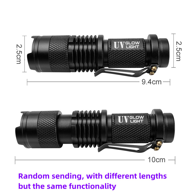 Mini lanterna uv 395nm, isca d - Fishing Lure Making Kit avaliação e preço