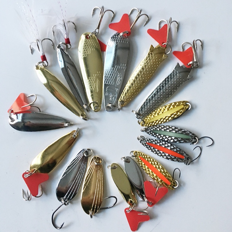 Kit de Iscas de Pesca com 16 P - Fishing Lure Swimbait avaliação e preço